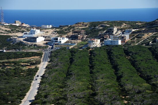 Cap Bon Peninsula coast