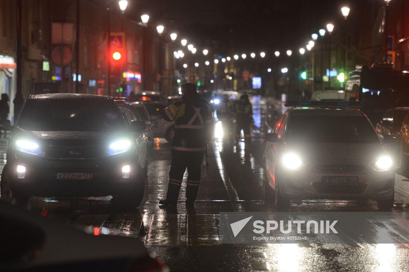 Blast on Pokrovka Street in Moscow