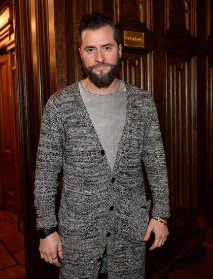 Cocktail party during presentation of new Garrard jewelry collection