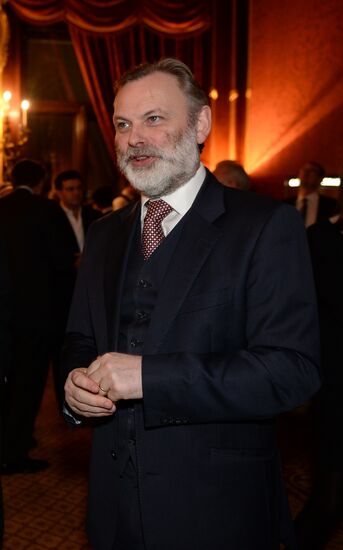 Cocktail party during presentation of new Garrard jewelry collection