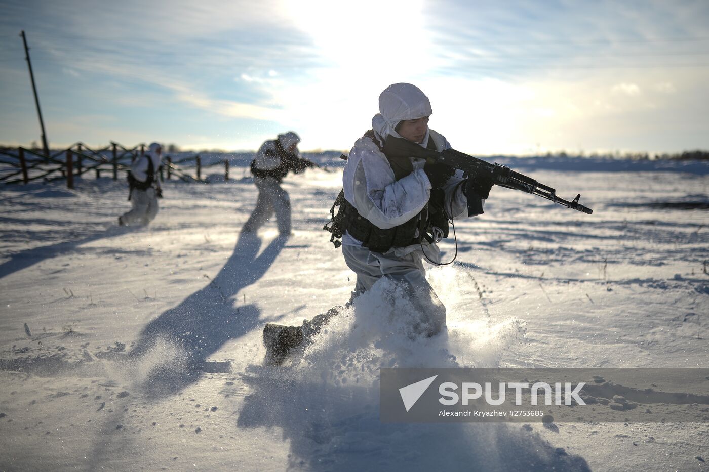 Central Military District's servicemen in combat readiness training in Novosibirsk