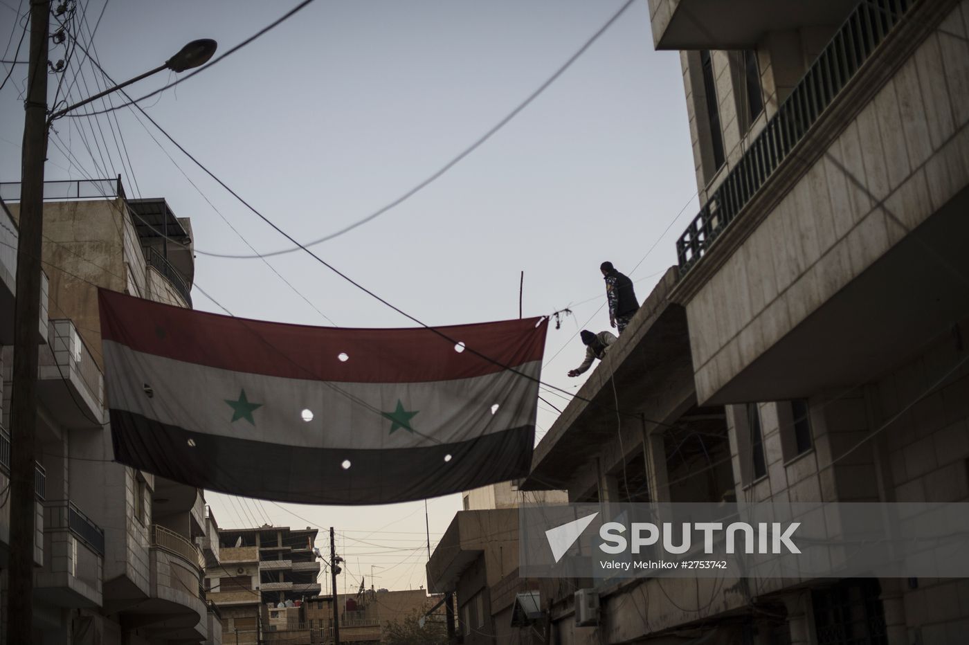 Assyrian 'Sotoro' self-defense forces in Al-Qamishli city
