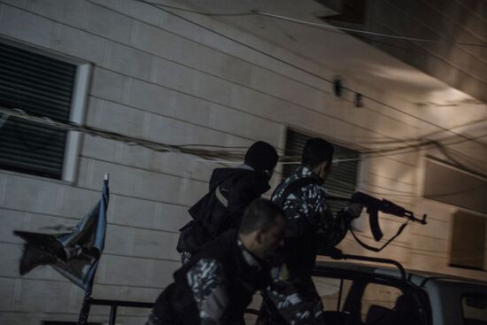 Assyrian 'Sotoro' self-defense forces in Al-Qamishli city