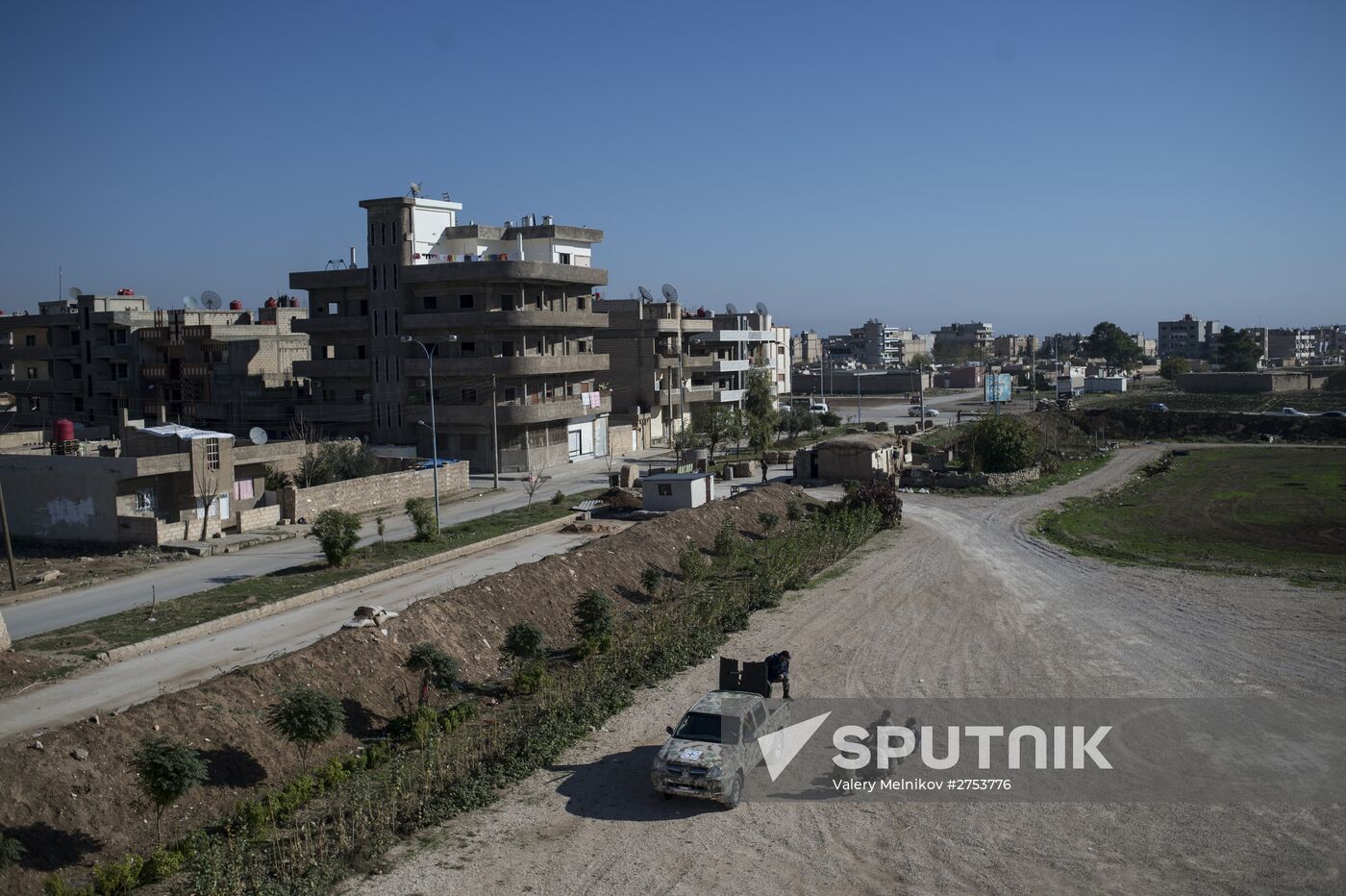 Assyrian 'Sotoro' self-defense forces in Al-Qamishli city