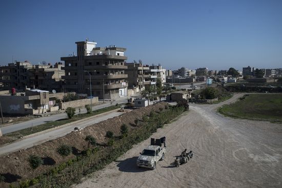 Assyrian 'Sotoro' self-defense forces in Al-Qamishli city