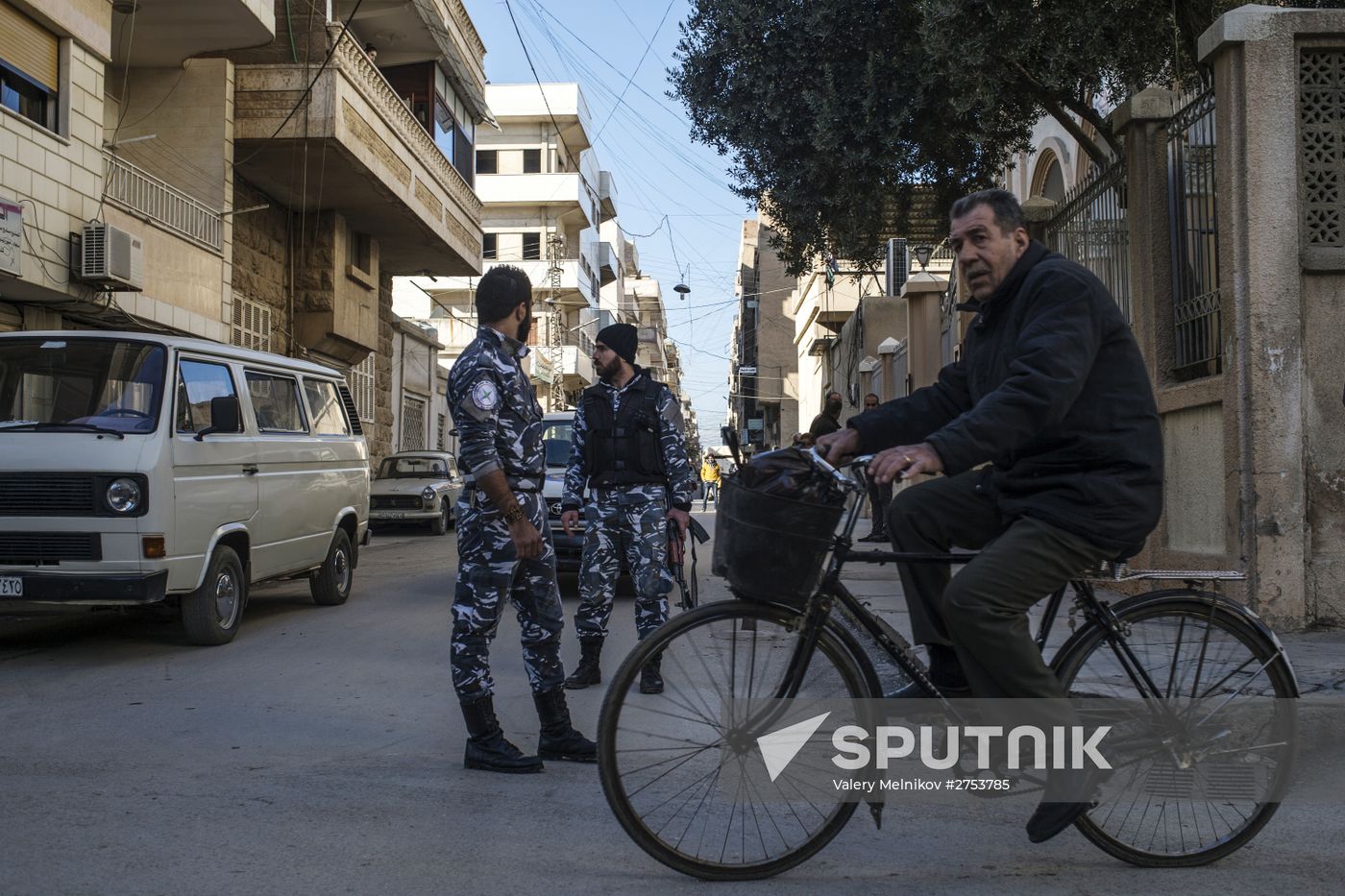 Assyrian 'Sotoro' self-defense forces in Al-Qamishli city