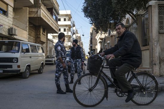 Assyrian 'Sotoro' self-defense forces in Al-Qamishli city