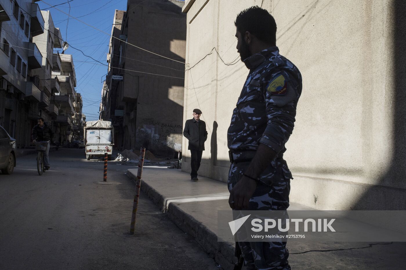 Assyrian 'Sotoro' self-defense forces in Al-Qamishli city