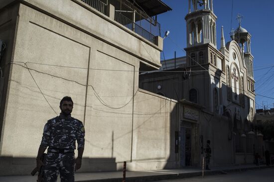Assyrian 'Sotoro' self-defense forces in Al-Qamishli city