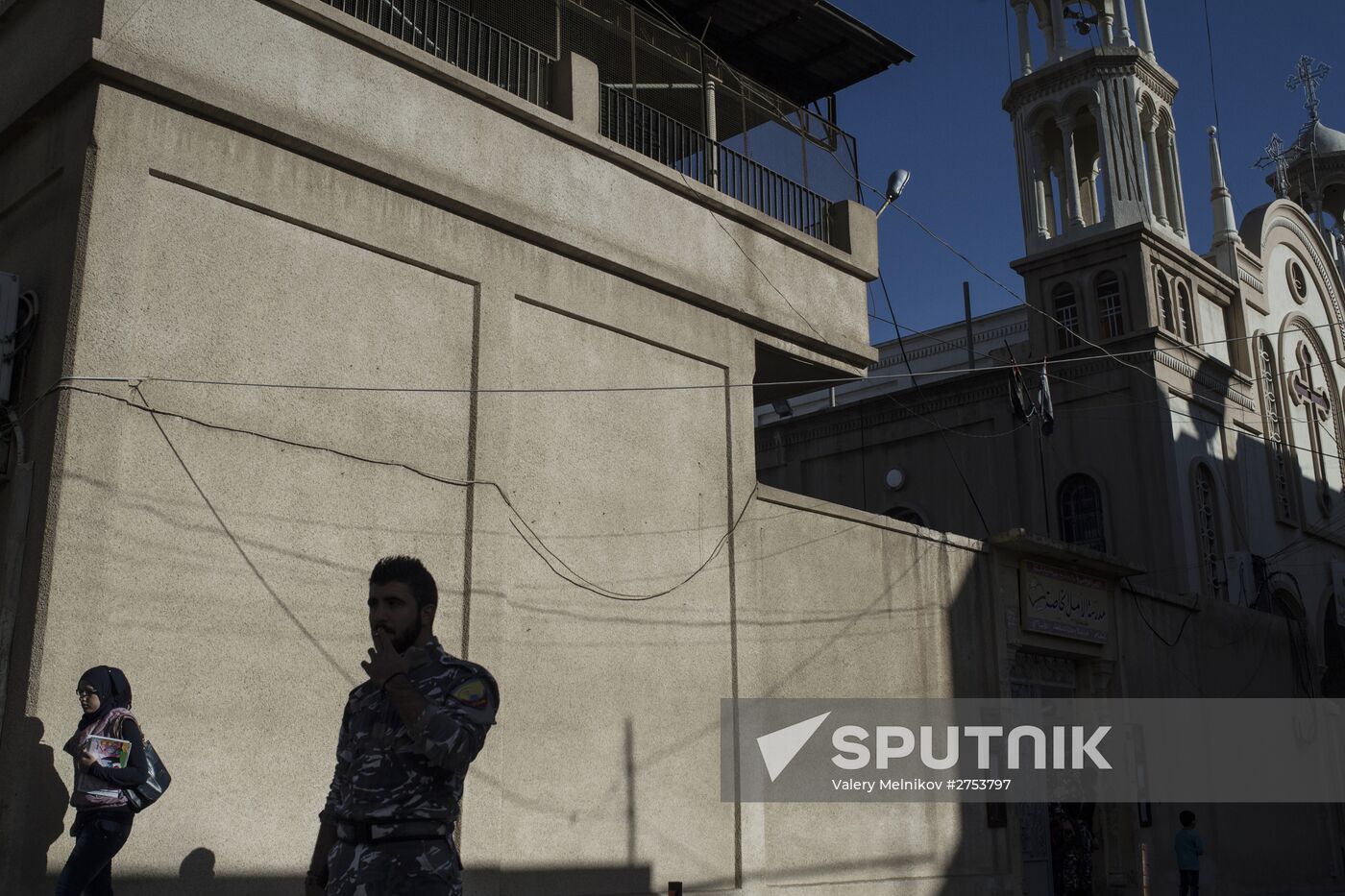 Assyrian 'Sotoro' self-defense forces in Al-Qamishli city