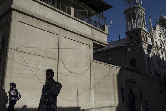 Assyrian 'Sotoro' self-defense forces in Al-Qamishli city