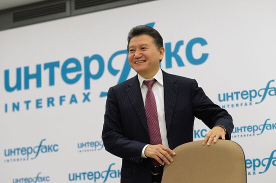 News conference by FIDE President Kirsan Ilyumzhinov