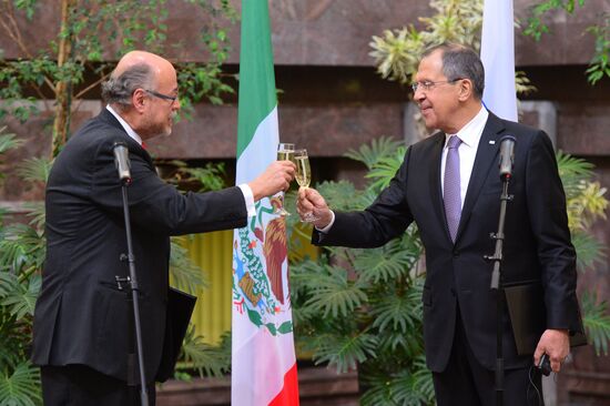 Opening of exhibition dedicated to 125th anniversary of Russian-Mexican relations