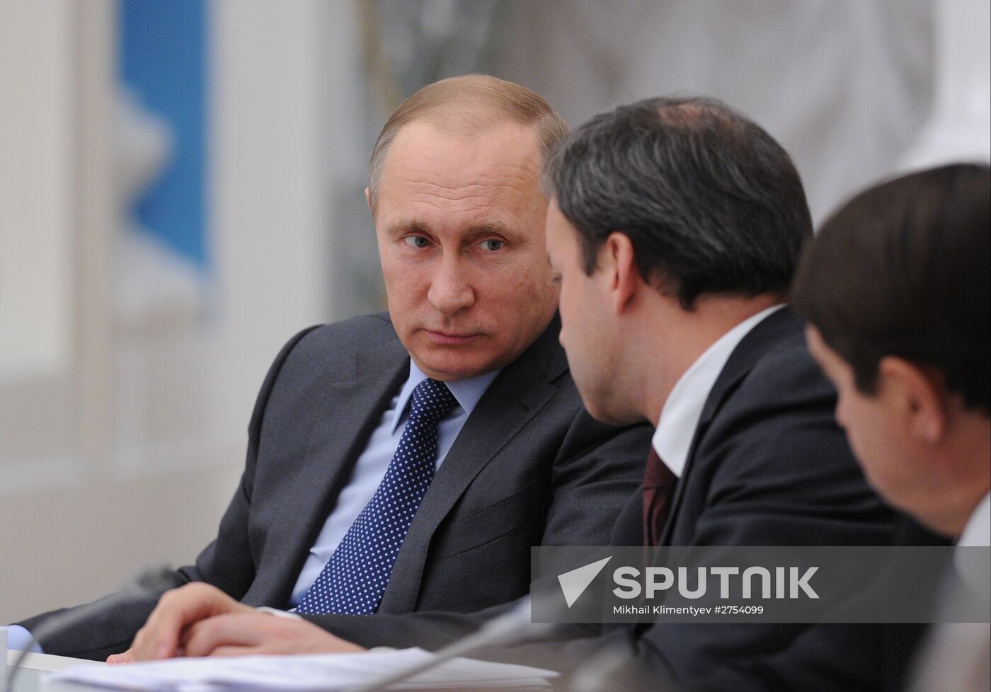 President Vladimir Putin holds meeting of Council on Physical Fitness and Sports and Russia-2018 Organizing Committee