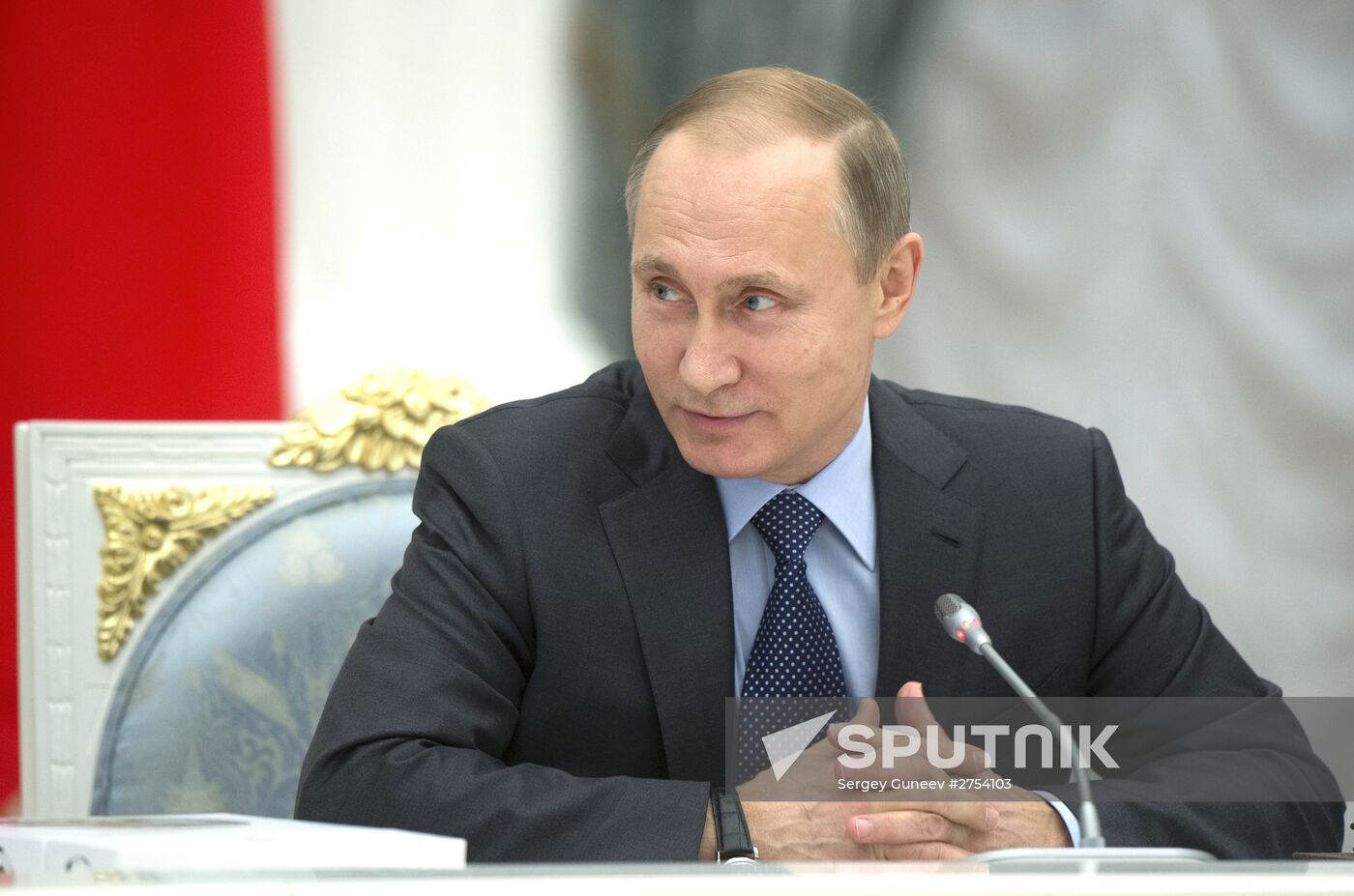 President Vladimir Putin holds meeting of Presidential Council for Physical Fitness and Sports and Russia-2018 Organizing Committee