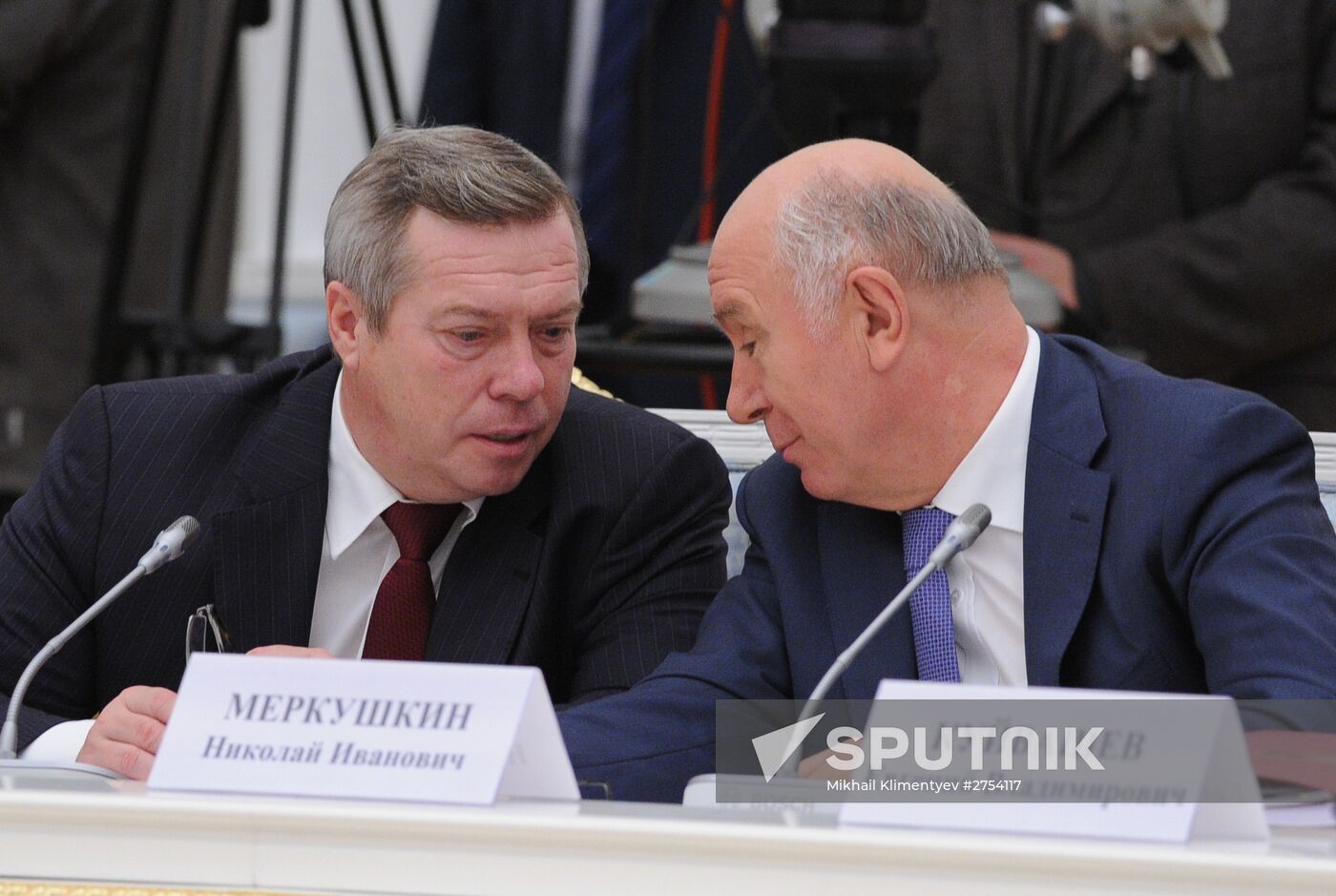 President Vladimir Putin holds meeting of Presidential Council for Physical Fitness and Sports and Russia-2018 Organizing Committee