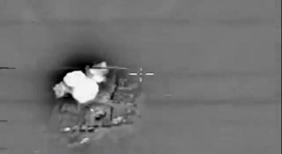 Rostov-on-Don submarine launches 3M-54 Kalibr (Klub) anti-ship missiles