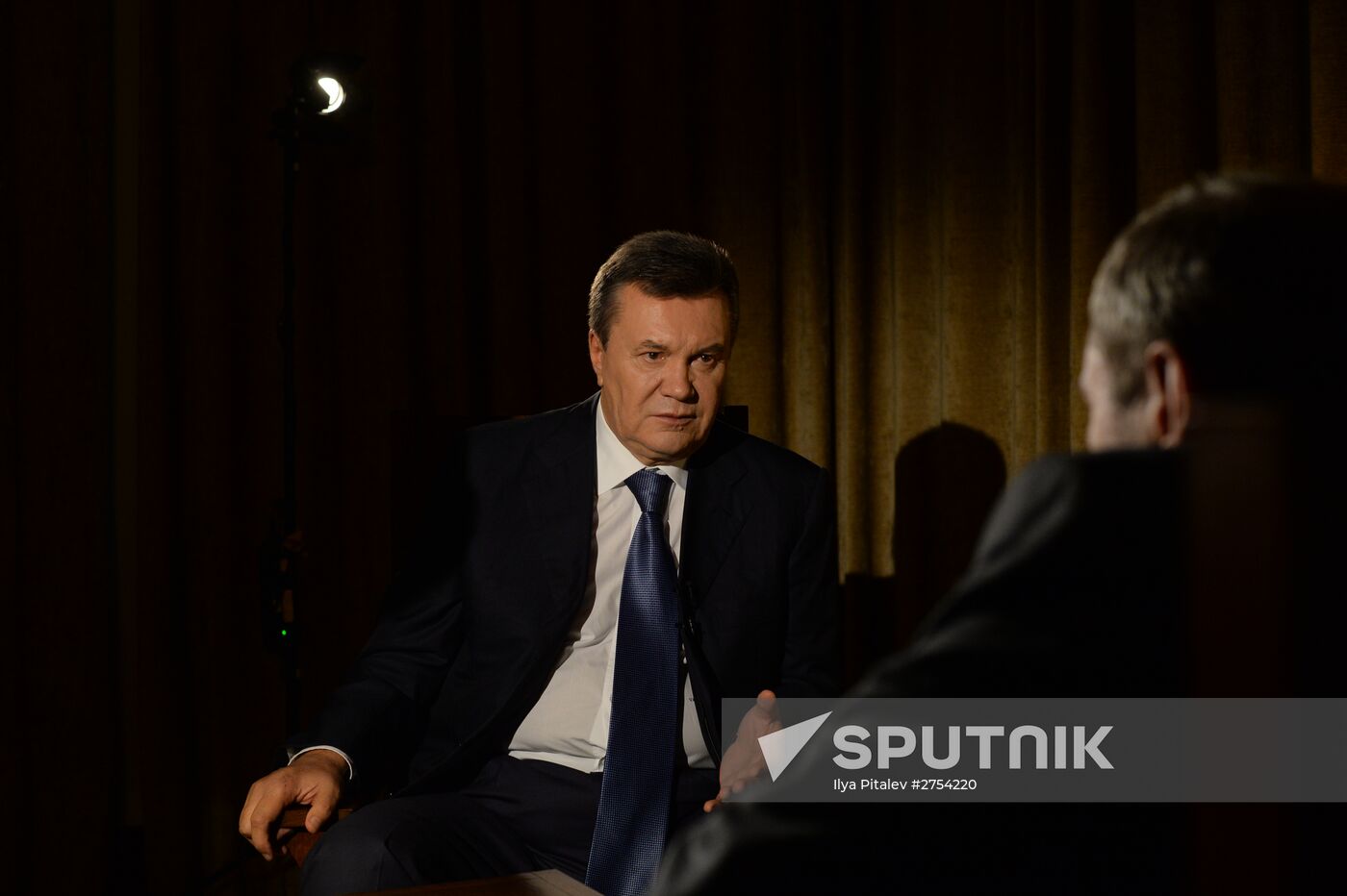 Former Ukrainian President Viktor Yanukovych interviewed by RIA Novosti