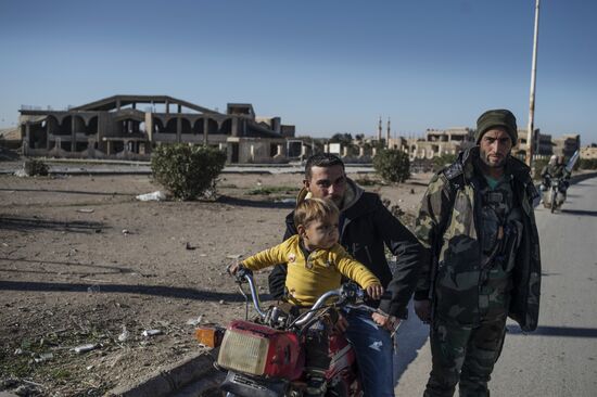Villages in north-eastern Syria liberated from ISIL