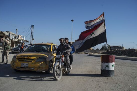 Villages in north-eastern Syria liberated from ISIL
