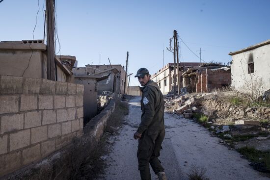 Villages in north-eastern Syria liberated from ISIL