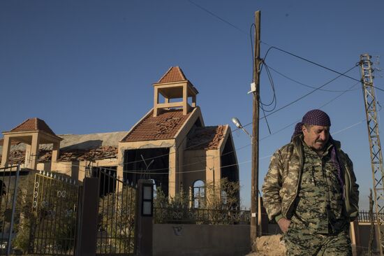 Villages in north-eastern Syria liberated from ISIL