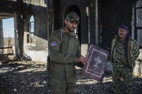 Villages in north-eastern Syria liberated from ISIL