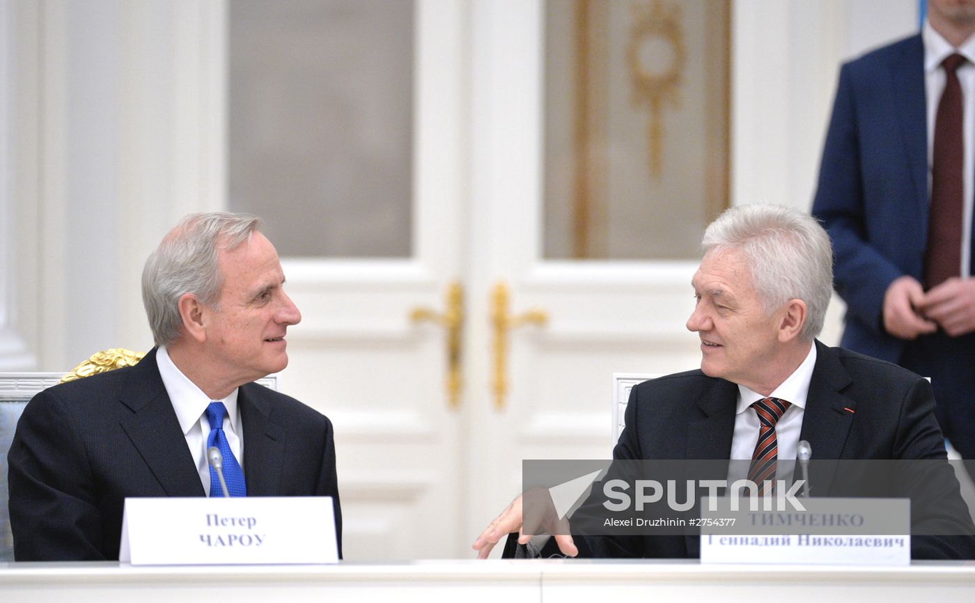 President Vladimir Putin chairs meeting of Mariinsky Theatre's Board of Trustees