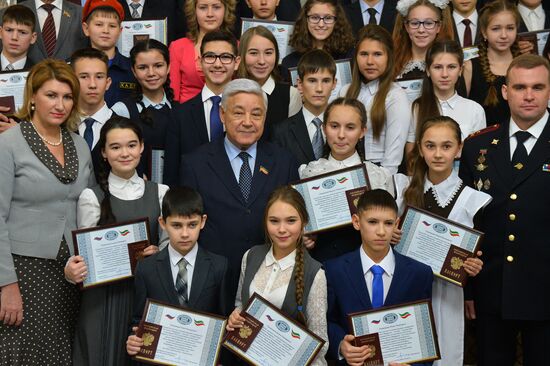 Passport issuance ceremony in Kazan