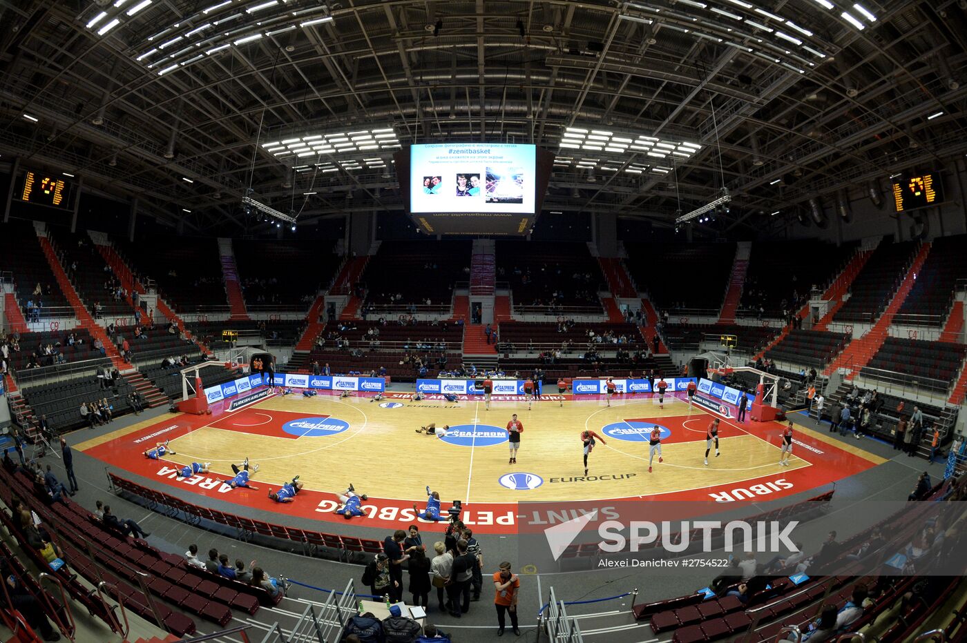 Eurocup Basketball. Zenit vs. Lietuvos Rytas