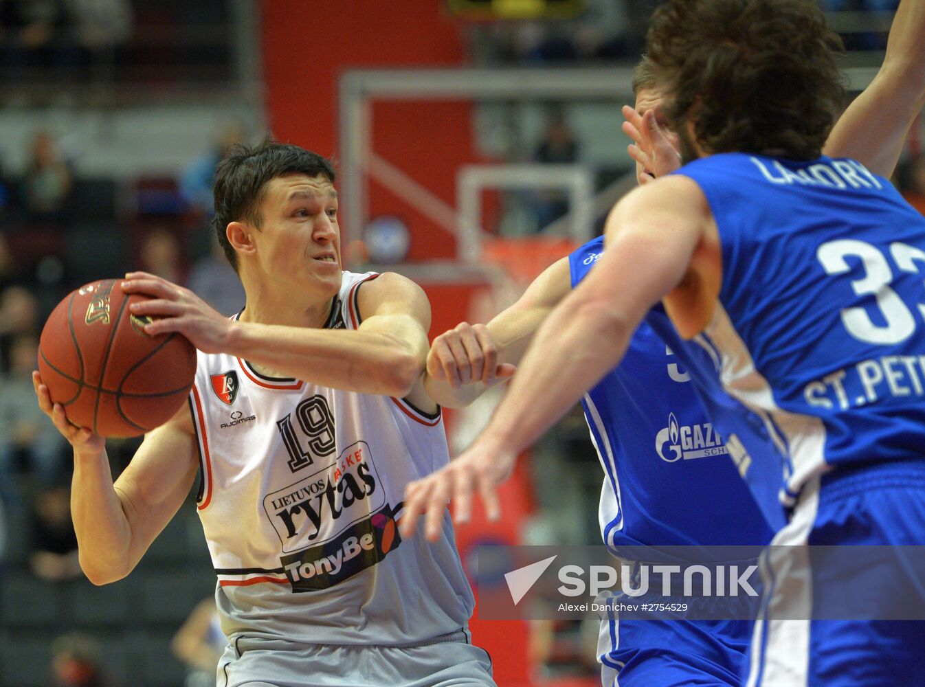 Eurocup Basketball. Zenit vs. Lietuvos Rytas