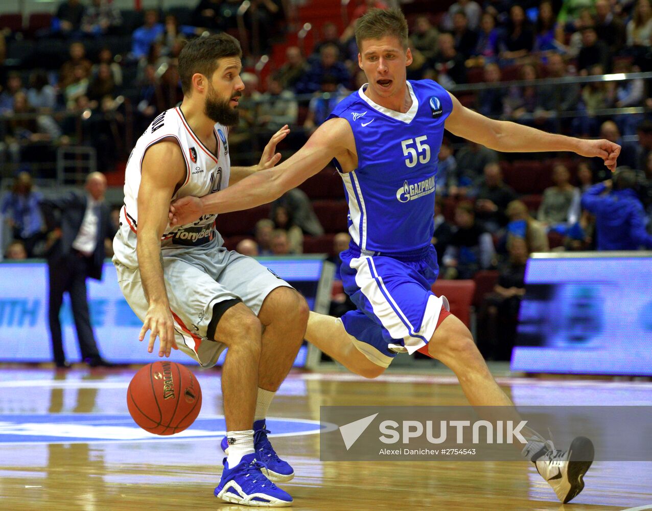 Eurocup Basketball. Zenit vs. Lietuvos Rytas