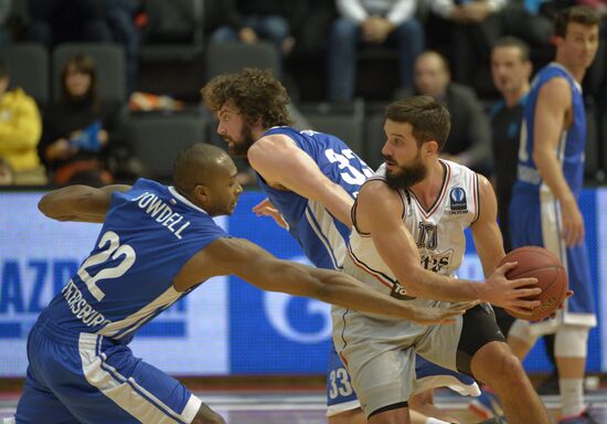 Basketball. Eurocup. Zenit vs Lietuvos Rytas