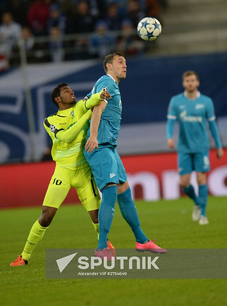 Football. Champions League. Gent vs. Zenit