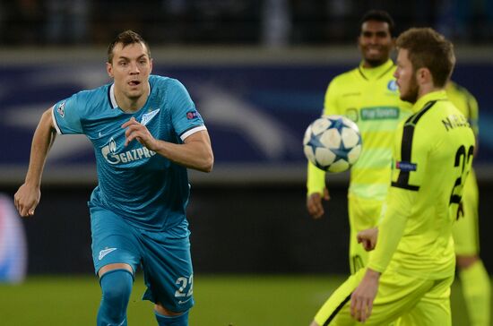 Football. Champions League. Gent vs. Zenit