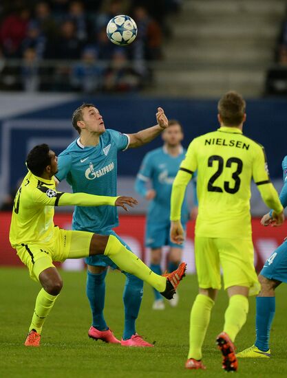 Football. Champions League. Gent vs. Zenit