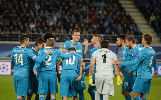 Football. Champions League. Gent vs. Zenit