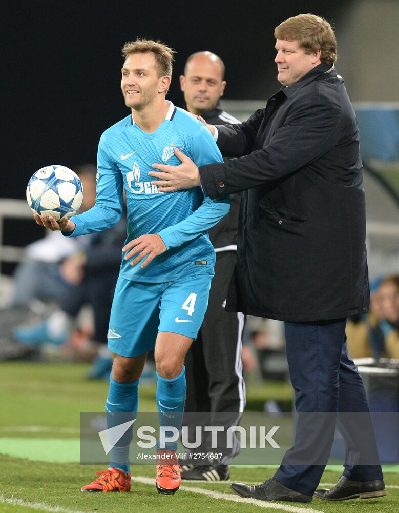 Football. Champions League. Gent vs. Zenit