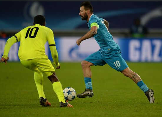 Football. Champions League. Gent vs. Zenit