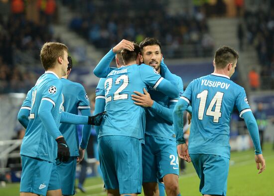 Football. Champions League. Gent vs. Zenit
