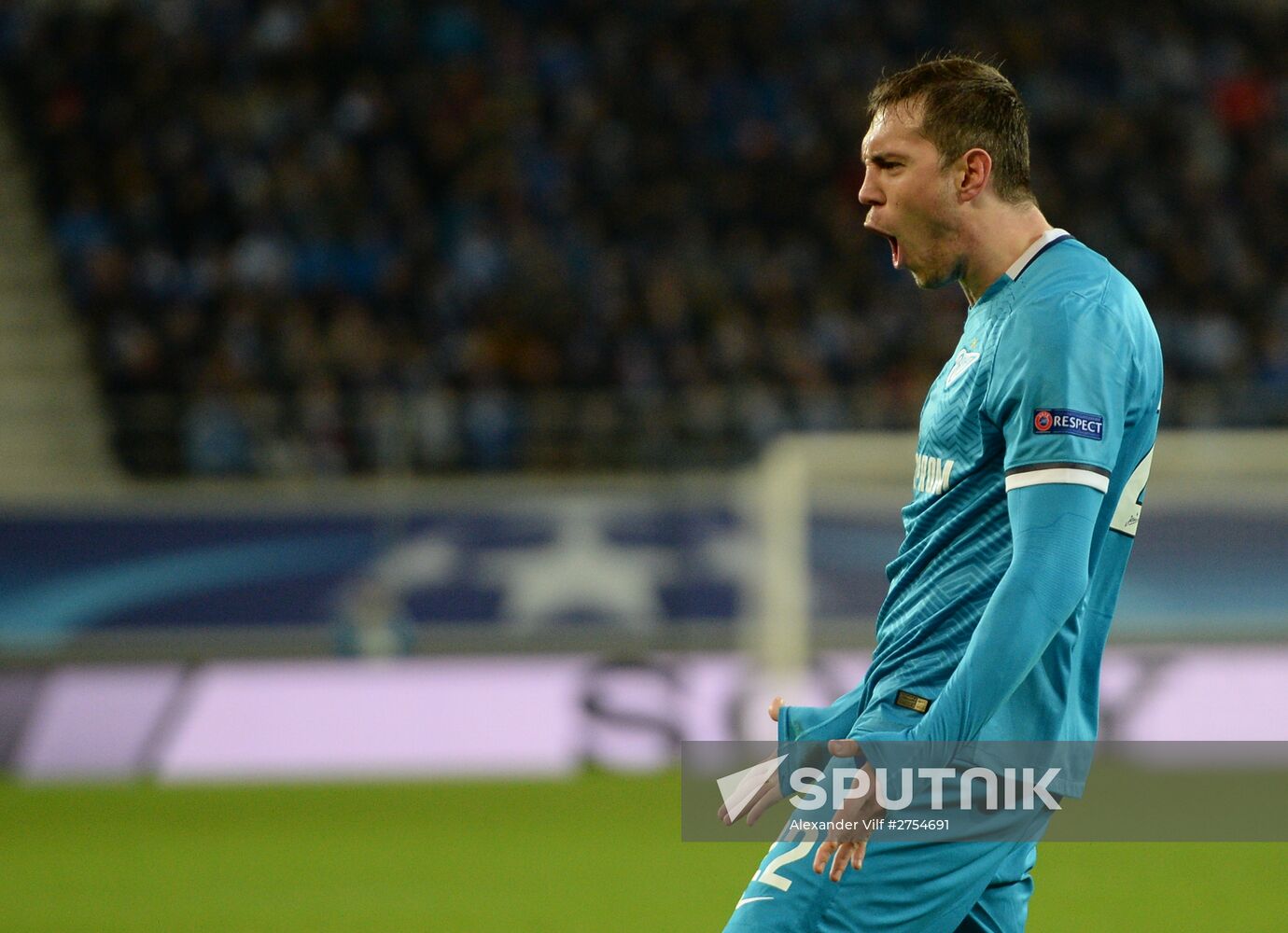 Football. Champions League. Gent vs. Zenit