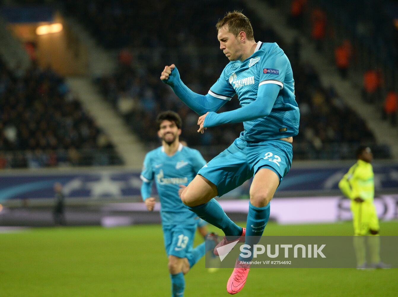 Football. Champions League. Gent vs. Zenit