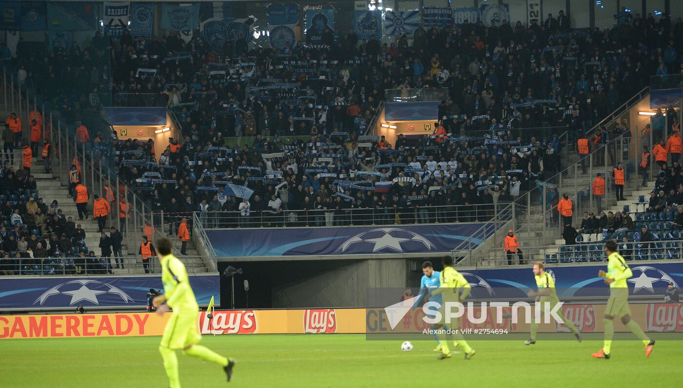 Football. Champions League. Gent vs. Zenit