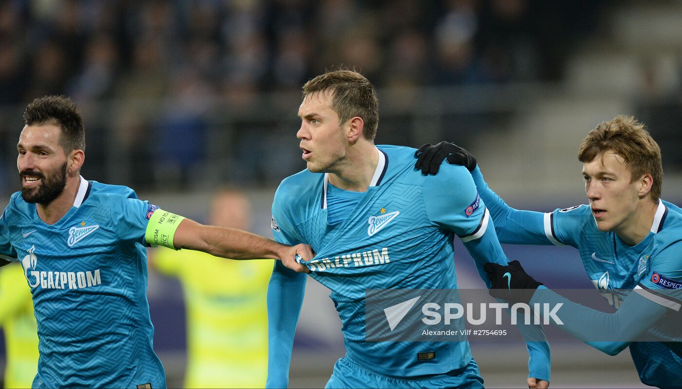 Football. Champions League. Gent vs. Zenit