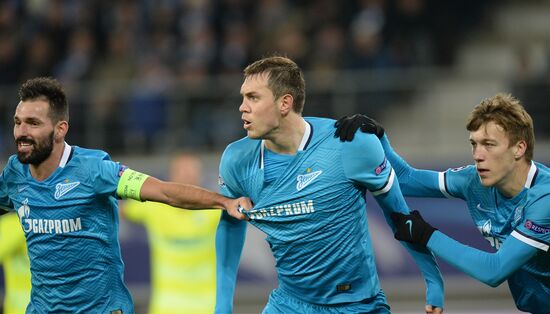 Football. Champions League. Gent vs. Zenit