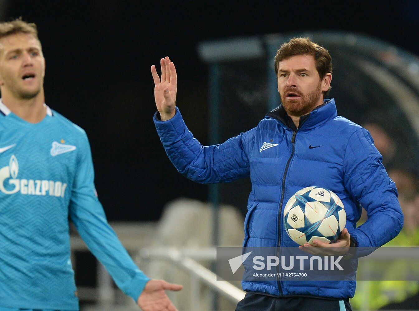 Football. Champions League. Gent vs. Zenit
