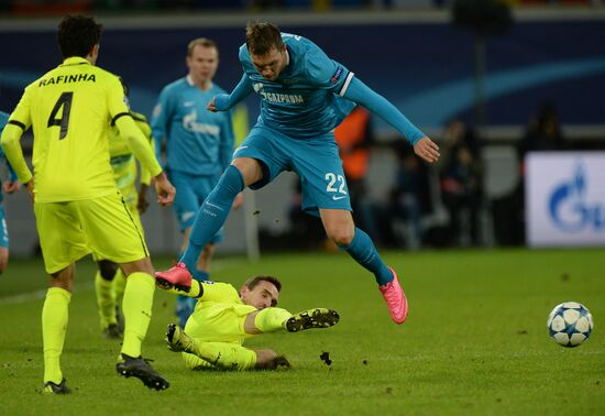 Football. Champions League. Gent vs. Zenit