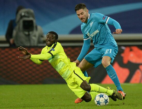 Football. Champions League. Gent vs. Zenit