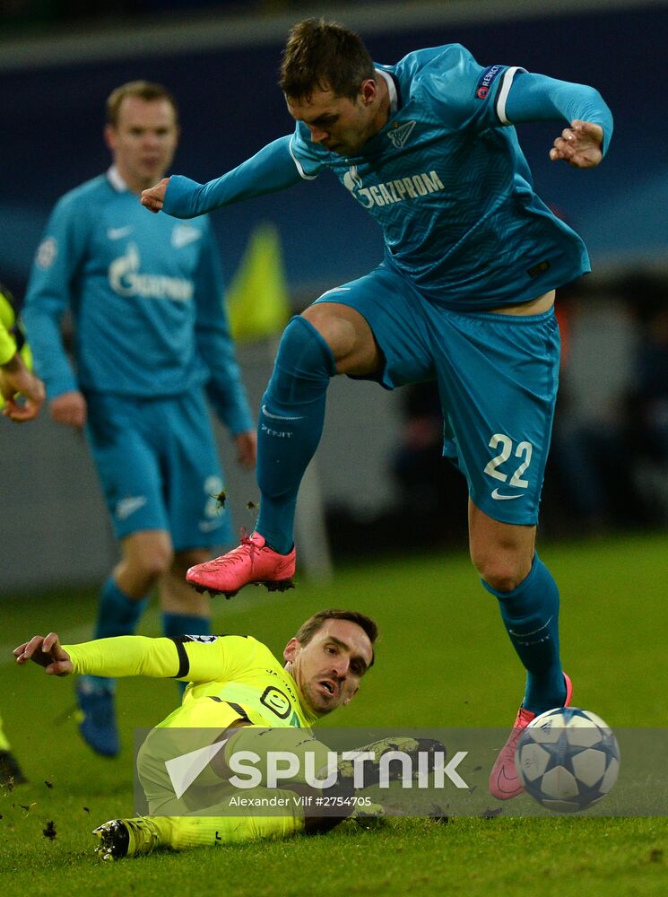 Football. Champions League. Gent vs. Zenit