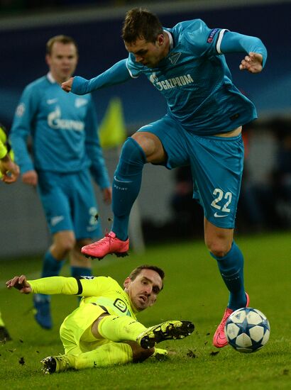 Football. Champions League. Gent vs. Zenit